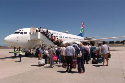 Flight Time from Johannesburg to George travel