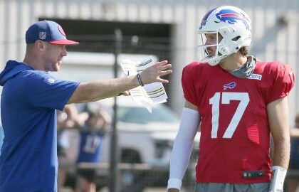 Buffalo Bills offensive coordinator Joe Brady gives Bills Mafia news they've been hoping to hear IMG 3987