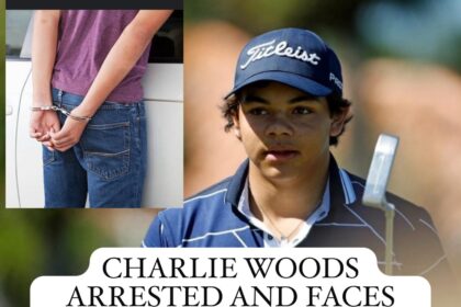 SHOCKING : Charlie Woods has been suspended from all Golf activities due to serious Allegations involving a minor . IMG 5614